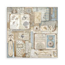 Stamperia Single-Sided Paper Pad 12"x 12" 22/Pkg - Silent Sea