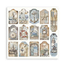 Stamperia Single-Sided Paper Pad 12"x 12" 22/Pkg - Silent Sea