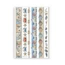 Stamperia A5 Washi Pad 8/Pkg - Silent Sea