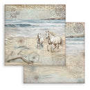 Stamperia Double-Sided Paper Pad 8"x 8" 10/Pkg - Silent Sea