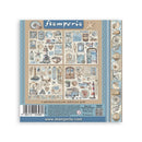Stamperia Stickers 6.5"x 6.5" 4/Pkg - Silent Sea