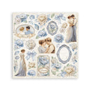 Stamperia Stickers 6.5"x 6.5" 4/Pkg - Timeless