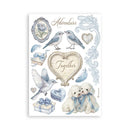 Stamperia A5 Washi Pad 8/Pkg - Timeless
