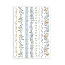 Stamperia A5 Washi Pad 8/Pkg - Timeless