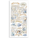Stamperia Double-Sided Paper Cut-Outs 4/Pkg - Timeless