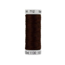 Sulky Cotton Petites Thread 12wt 50yd - Dark Brown