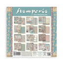 Stamperia Scrapbooking Pad 8"x 8" 10/Pkg - Venice City of Art