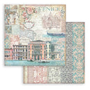 Stamperia Scrapbooking Pad 8"x 8" 10/Pkg - Venice City of Art