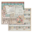 Stamperia Scrapbooking Pad 8"x 8" 10/Pkg - Venice City of Art