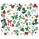 Simple Vintage Flannel Season Bits & Pieces Die-Cuts Floral