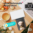 Liene Amber M100 4"x 6" Photo Printer - US Plug + AU Adapter, 20 Sheets & Ink Cartridge