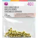 CousinDIY Jingle Bells 0.25" 40/Pkg Gold