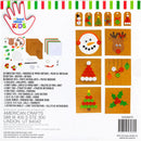 Colorbok Kids Christmas Holiday Card Kit Button Craft