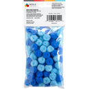 CousinDIY Pom-Pom 0.5" 100/Pkg Blue Mix