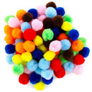 CousinDIY Pom-Poms 1" 80/Pkg Multi-Coloured