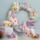 Bucilla Felt Ornaments Applique Kit Set Of 3 Putz Village 3D