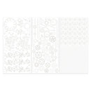 49 And Market Rub-On Transfer Set 6"X12" Irresistible Times, Echoes Of Time