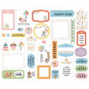 Echo Park Frames & Tags Cardstock Ephemera Party Animal