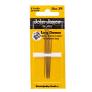John James Long Darners Hand Needles Assorted Sizes 3-9, 6/Pkg
