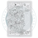 Craft Consortium Photopolymer Stamp set Mice Tree, Tales From Oak Wood