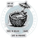 Craft Consortium Photopolymer Stamp set Paradise, Oliver's Adventures