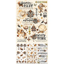 49 And Market Blendable Rub-On Transfer Set 6"X12" Nostalgic Memories