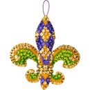 Bucilla Felt Ornaments Applique Kit Set Of 4 Mardi Gras