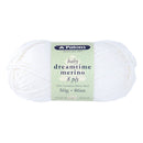 Patons Dreamtime Merino Wool 8ply 50g - White