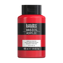 Liquitex Basics Acrylic Paint 400ml - Cadmium Red Medium Hue