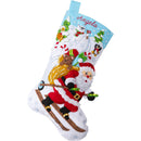 Bucilla - Santa's Alpine Fun Felt Stocking Kit 18 Inch