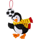 Bucilla - Soccer Snow Day Felt Ornament Kit Set of 4