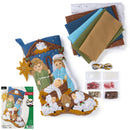Bucilla - Little Blessed Nativity Felt Stocking Kit 18 Inch