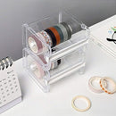 Poppy Crafts Stackable Washi Tape Cutter - White