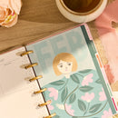 Me & My Big Ideas - 2026–2027 Floral Embrace Customizable Planner Mini Horizontal Layout - 12 Months