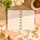 Me & My Big Ideas - 2026–2027 Floral Embrace Customizable Planner Mini Horizontal Layout - 12 Months