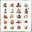 Poppy Crafts Sticker Pack - Café Latte