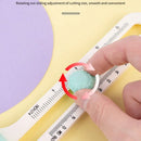 Universal Crafts Circular Paper Cutter - Purple with 2 Refill Blades