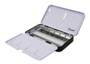 Jasart Voyager Metal Palette Box w/12 Empty Plastic Half Pans