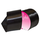 Morex Corp - Black Wired Satin Ribbon 2-1/4in x 10yd