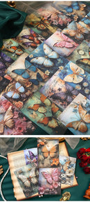Poppy Crafts Butterfly Scrap Paper Pack - Cyan Spotted*