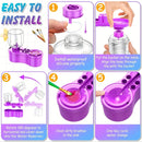 Universal Crafts Paint Brush Cleaner Rinse Cup - Purple