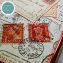 Craft Consortium The Collector - Postage - Rub on Transfers
