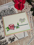 Gina K Designs Stamp & Die Set - Beautiful Roses
