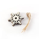Poppy Crafts Wooden Ornaments Set - Christmas Collection - Festive Flakes*