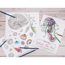 Jasart A4 Creative Colouring Book - Drawing - Under The Sea