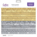 Crafter's Companion Luxury Glitter Card Pack 12"X12" Festive Sparkle*