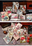 Poppy Crafts Burnt Edge Scrap Paper Pack - Stray Birds