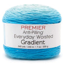 Premier Anti-Pilling Everyday Worsted Gradient Yarn - Sky Tones