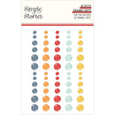Simple Stories For The Record Enamel Dots Glossy