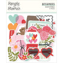 Simple Stories Hearstrings Bits & Pieces Icons